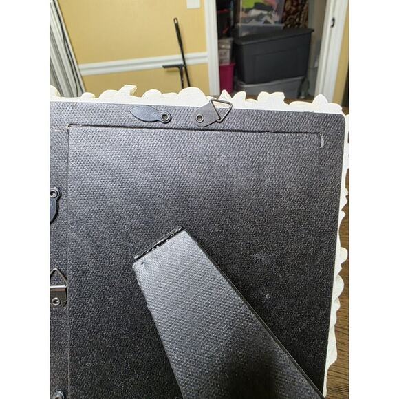 Era Home 5x7 Picture Frame Vintage Style Rose Design Rhinestones Shabby Chic - Picture 10 of 16